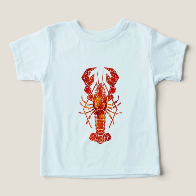 Langosta poligonal roja (Diseño delantero )