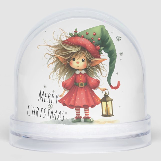 Lantern Elf – Whimsical Christmas  (Anverso)