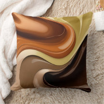 Lanza de almohada en un gráfico abstracto elegante