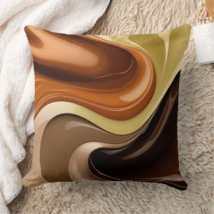 Lanza de almohada en un gráfico abstracto elegante