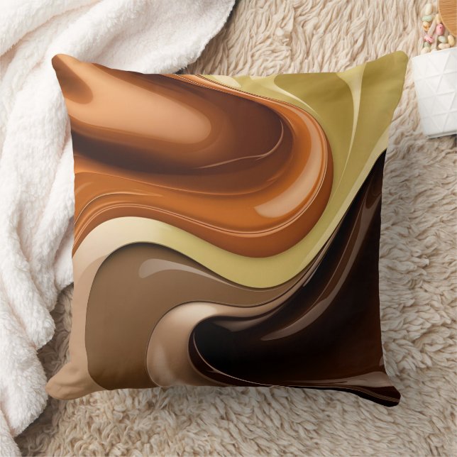 Lanza de almohada en un gráfico abstracto elegante (Manta)