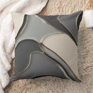 Lanza de almohada en un gráfico abstracto elegante