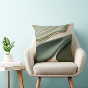 Lanza de almohada en un gráfico abstracto elegante