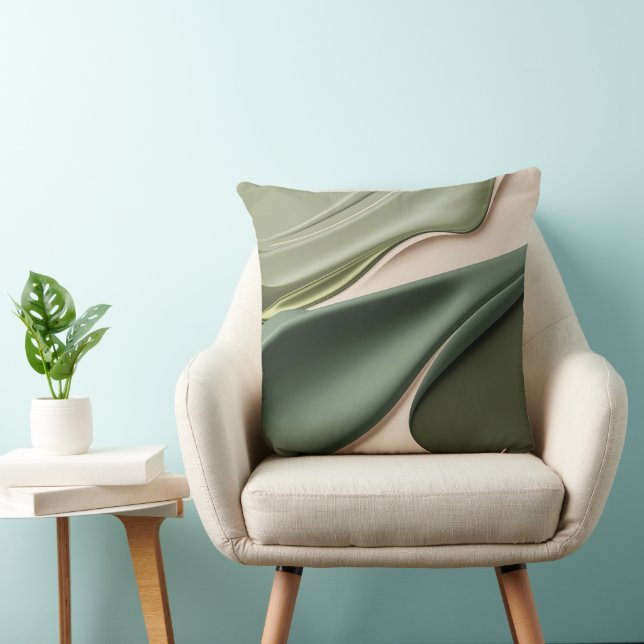 Lanza de almohada en un gráfico abstracto elegante (Silla)