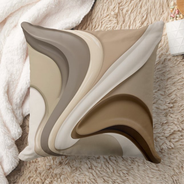 Lanza de almohada en un gráfico abstracto elegante (Manta)