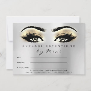 Lanza Gray Gold Pink Makup Certificado Regalo Brow