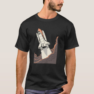 Lanzador de cohetes - Camiseta gráfica de estilo e