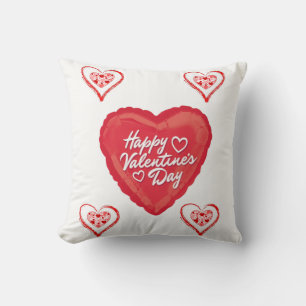 lanzar almohada decore valentines corazones