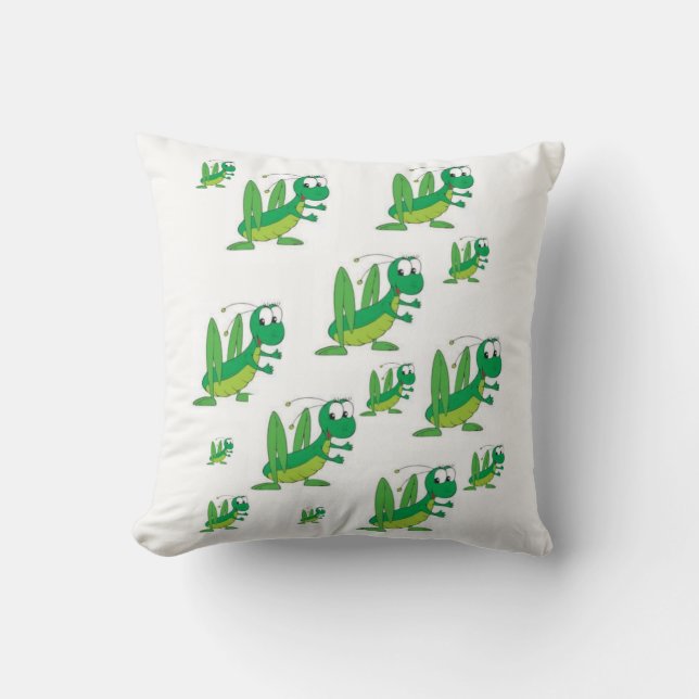 lanzar saltamontes decore de almohada (Anverso)