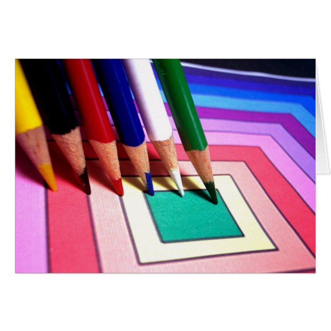 Lápices coloreados (Anverso (Horizontal))