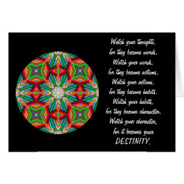 Lápiz coloreado A01 - destino caleidoscópico