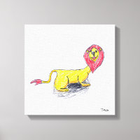 Lápiz de dibujo de lienzo arte
