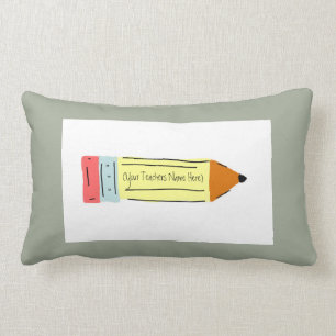 Lápiz de la almohada del profesor