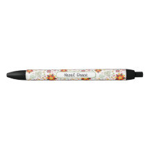 Lápiz floral - Pluma floral personalizada