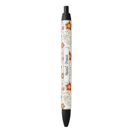 Lápiz floral - Pluma floral personalizada