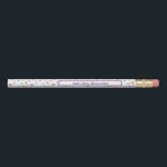 Lápiz Personalizable Género Neutral Pastel Baby Shower<br><div class="desc">Lápiz neutro de género de Baby Shower Pastel con texto de Personalizable</div>