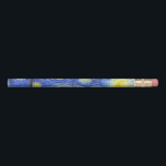 Lápiz VAN GOGH Starry Night<br><div class="desc">"van gogh vincent", noche estrellada, "cuadro famoso", vintage, estrellas, cielo, "arte fino", azul</div>