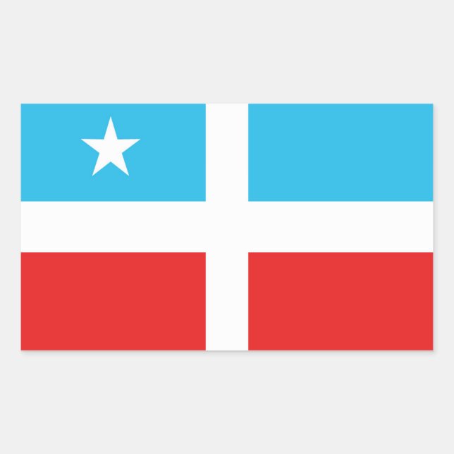 Lares Flag Pegatinas (Anverso)