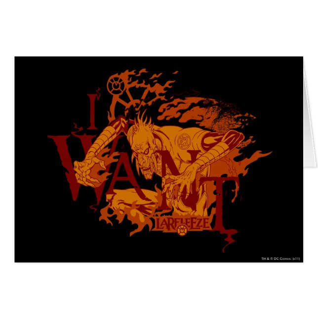 Larfleeze - Agente Naranja 12 (Anverso (Horizontal))