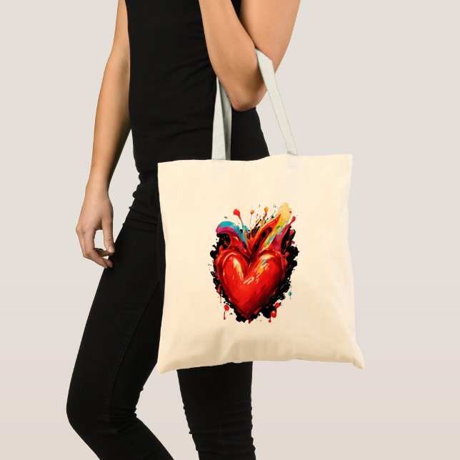 Lárgate Con Tu Bolsa De Tote Del Corazón (Anverso (producto))