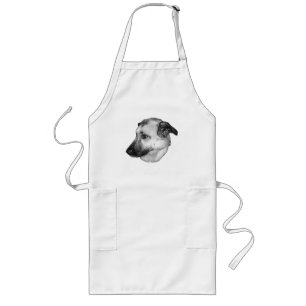 Largo Compañero de Chef, Delantal de Perro