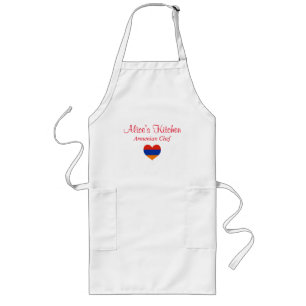 Largo Delantal armenio del cocinero el