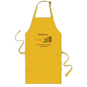 Largo Delantal chistoso del Bbq para los hombres