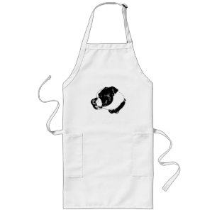 Largo Delantal de cocina Bulldog Line
