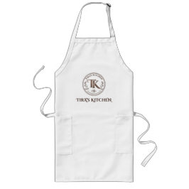 Largo Delantal de cocina de Tira