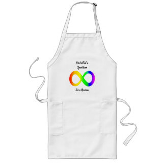 Largo Delantal de cocina para la concienciación sobre el