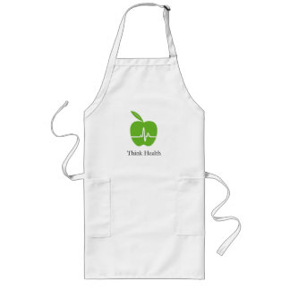 Largo Delantal de cocina saludable