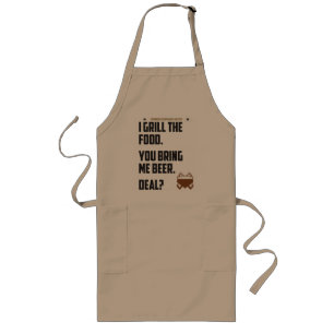 Largo Delantal de Grill Master de la legión del términ