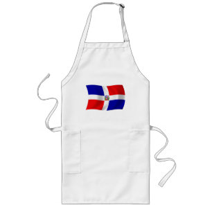 Largo Delantal de la Bandera de la República Dominicana