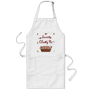 Largo Delantal de la empanada de la cereza dulce