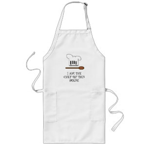 LARGO DELANTAL DEL COCINERO