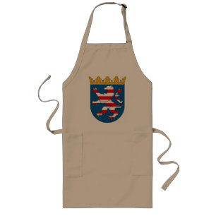 Largo Delantal del escudo de armas de Hesse