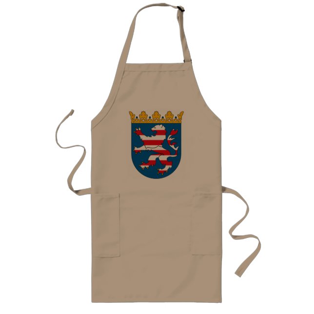 Largo Delantal del escudo de armas de Hesse (Frente)