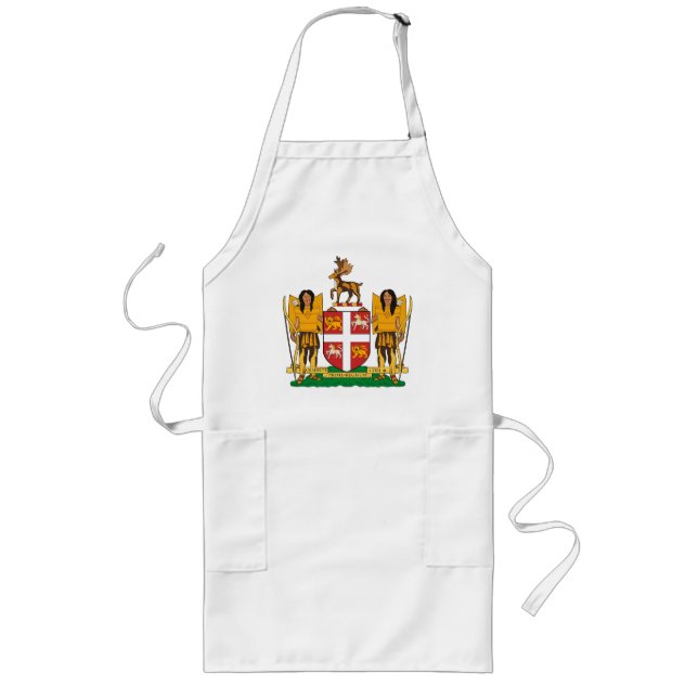 Largo Delantal del escudo de armas de Terranova (Frente)