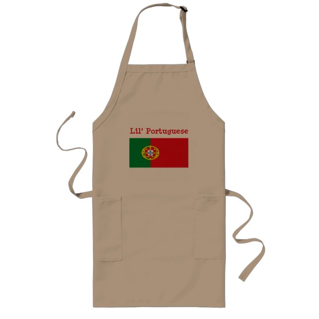 Largo Delantal del portugués de Lil (Frente)