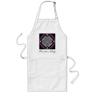 Largo Delantal del regalo del maestro cocinero