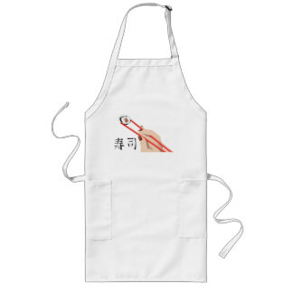 Largo Delantal del sushi