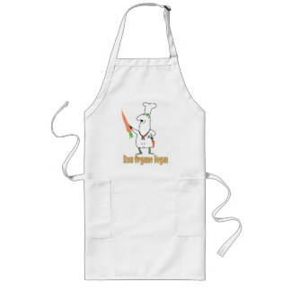 Largo Delantal del vegano
