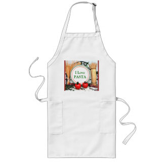 Largo Delantal italiano del tema de la bandera de los