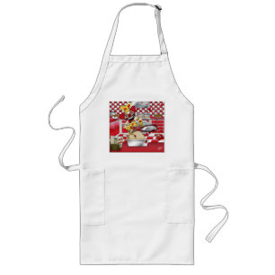 Largo Delantal para Cocina Extrema