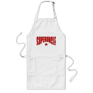 Largo delantal SUPERUNCLE - elegir estilo y color