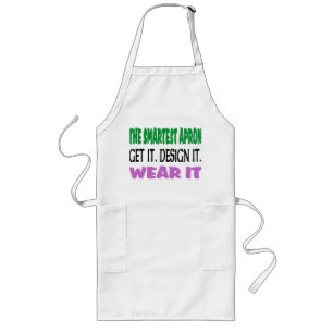Largo Diseña tu propio delantal para barbacoa