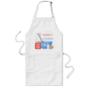 Largo El delantal de encargo del panadero/del cocinero