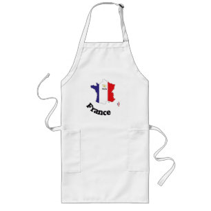 Largo Francia Francia Francia Delantal