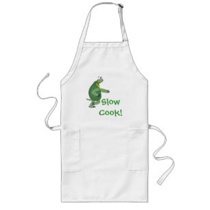 Largo RunningTurtle "reduce al cocinero!" Delantal