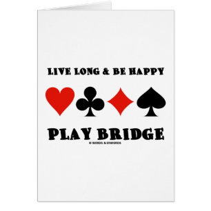 Largo vivo y sea puente feliz del juego (cuatro